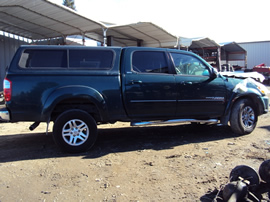 2004 TOYOTA TUNDRA 4 DOOR DOUBLE CAB SR5 MODEL 4.7L V8 AT 4X4 COLOR GREEN STK Z13368